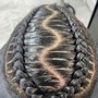 Jumbo Lemonade Braids Mid-Back