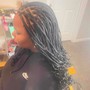 Medium Box Braids