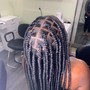 Medium knotless braids standard length