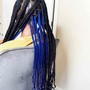 Large knotless Braids