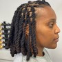 2 Strand Twist w Extension Hair