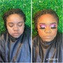 Natural makeup application