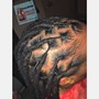 Shoulder Length Loc Re-twist