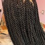 Thigh Length Braid/ Twist +Add on