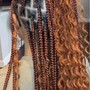 Goddess knotless Braids(medium)