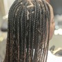 Box Braid Retouch