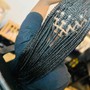 Small Knotless Braids(Mid back)