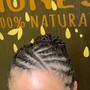 Bantu knots natural large