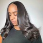 Sew In with Leaveout