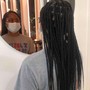 Medium Knotless Box Braids