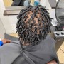 Freestyle straight back braids