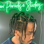 Men Twist/Box Braids | Fade