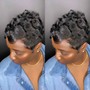 Shampoo/Style(Relaxed Hair)