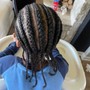 Kids' Braids (Knotless or Box, Feed-in)