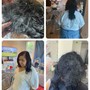 Hair detangle for severely matted hair