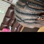 Large Knotless Braids