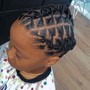 Feed-in braids