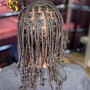 Individual Braids No Hair Added