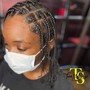 Individual Braids No Hair Added