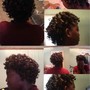 Full lace wig install