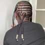 Wig braid down