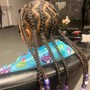 Free Styled French Braids