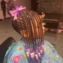 Free Styled French Braids