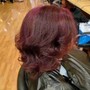 $95 holiday Silk Press with heat fusion treatment special !!!