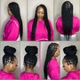 Men's Freestyle Scalp Braids