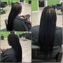 Girl’s Straight Back (5-9 Braids)