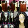 Custom closure wigs