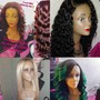 Custom closure wigs