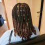 Bob length knotless/box braids