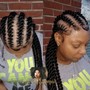 Feedin/Cornrow Twists