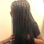 Straight Braids ( 12-20 braids)