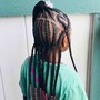 Straight Braids ( 12-20 braids)