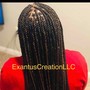 Straight Braids ( 12-20 braids)