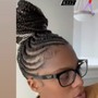 Braid ponytail