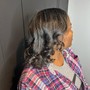 Deep Conditioning Treatment, Shampoo and blowout or braid down, Women's Trim