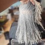 Long hair Silk Press