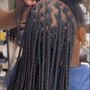 Small knotless Braids