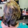 Partial Foil Highlights for Short  Hair