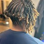 Flat  Twists style W/ hair added