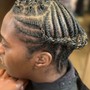 Flat  Twists style W/ hair added