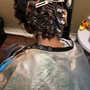 corn row braids natural hair no hair added