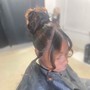 Frontal updo