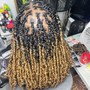 cornrow goddess feed in braids