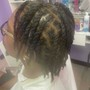 Sister braids/locs