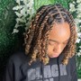 Knotless French Curl Braids