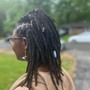 Two Strand Starter Locs (ear length )